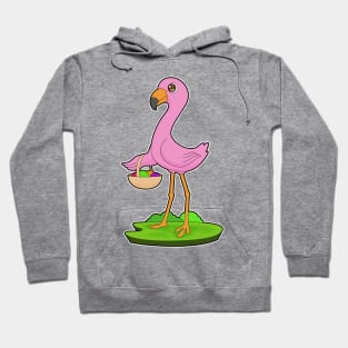 Flamingo Fruit Basket Hoodie